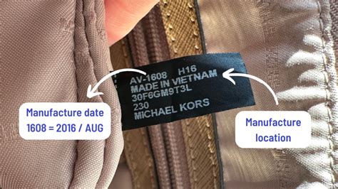 how to tell an authentic michael kors bag|Michael Kors serial number checker.